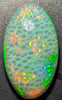 8.8ct Welo Opal Oval Cabochon AAAA Ethiopian Honeycomb Double Sided Loose VIDEO