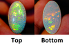 8.8ct Welo Opal Oval Cabochon AAAA Ethiopian Honeycomb Double Sided Loose VIDEO